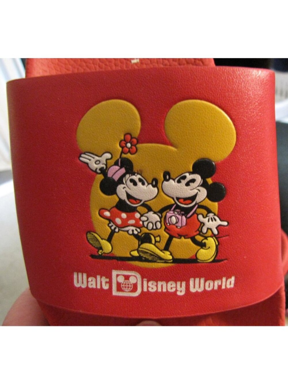 Disney x Coach Walt Disney World 9 Red Minnie Mickey Slides Sandals - Picture 2 of 4